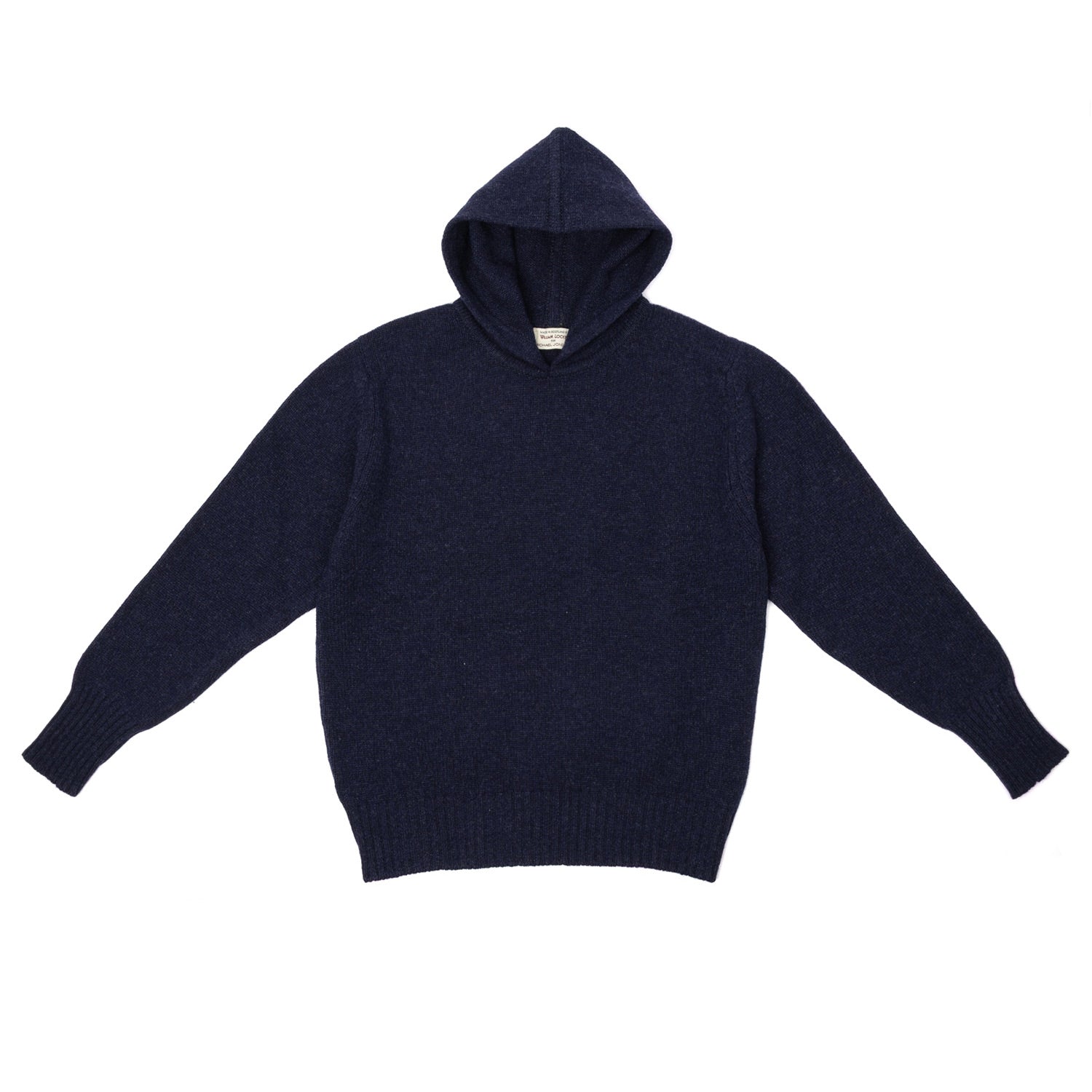 MJ Exclusive: Hooded Sweater "Gullan Hood" made from pure Geelong Lambswool - 3 Ply